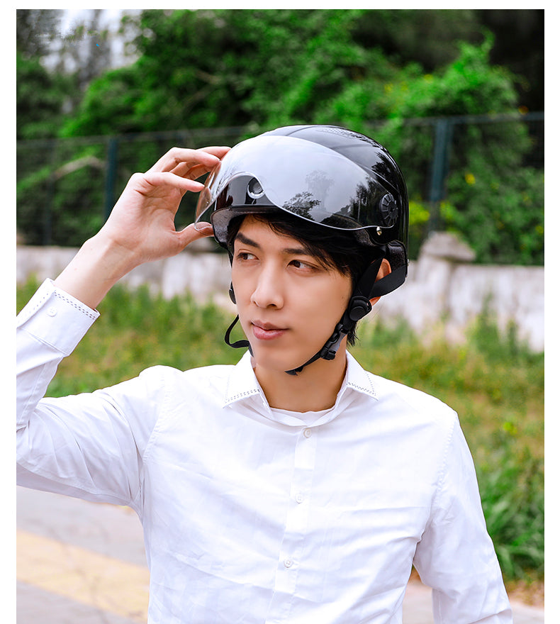 AI Smart Helmet с камерой Front & Rear HD, Bluetooth Calling и WIFI, Support Phone APP Live Check, Сохранить и делиться