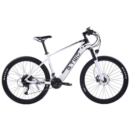 27.5-дюймовый электрический углеродный виток, adpopt 350W / 500W Motor, Air Shock Absorber Front Fork, 27 Speed Mountain велосипед